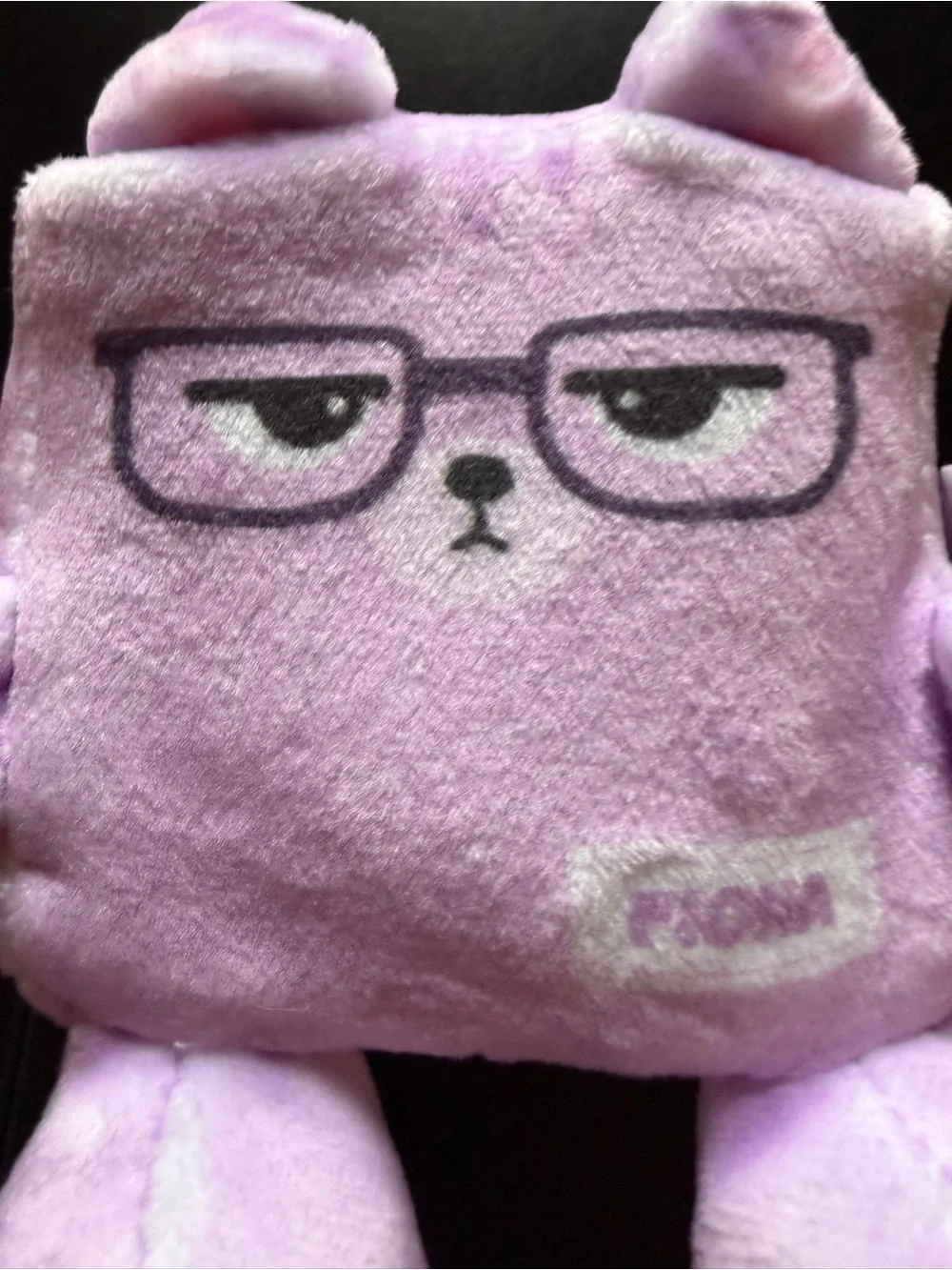 New Total Squares Super Duper Sugar Squishers Purple Fiona Cat Top Trenz Squishy